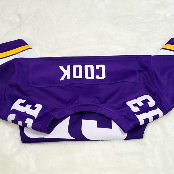 WOMENS MINNESOTA VIKINGS DALVIN COOK PURPLE JERSEY - Picture 7 of 10